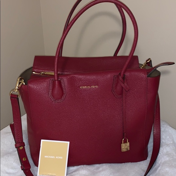 Michael Kors Mercer Large Satchel - Picture 1 of 8